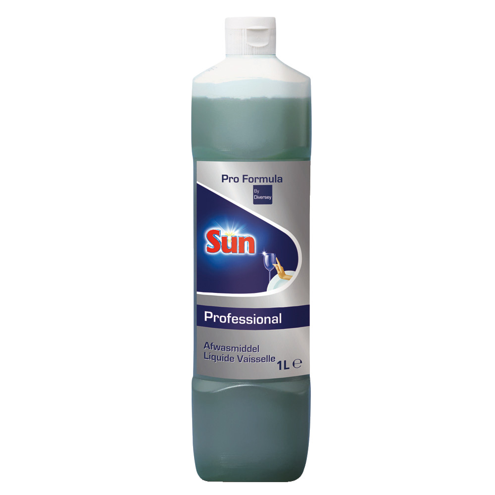 Liquide vaisselle détartrant 2 en 1 Sun Professional 1 L