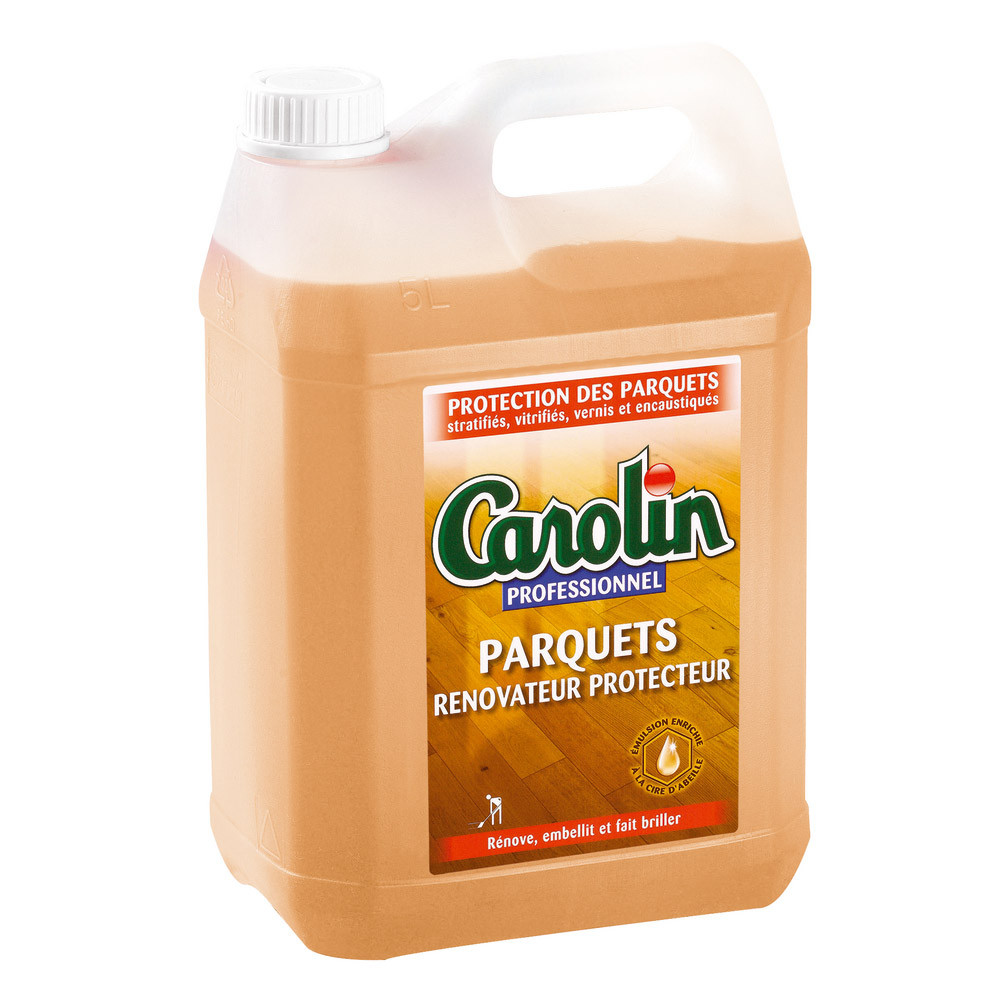 Renovateur protecteur parquets Carolin Professionnel émulsion 5 L