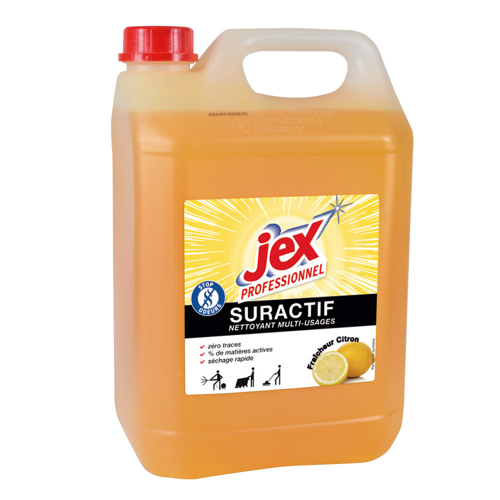 Nettoyant multi-usages parfumé Jex Professionnel Suractif citron 5 L