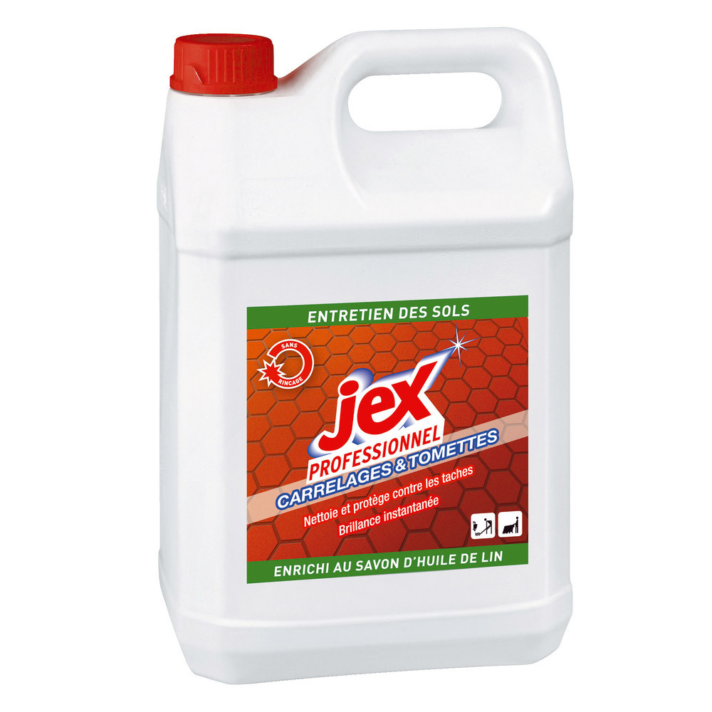 Nettoyant carrelages Jex Professionnel à l'huile de lin 5 L
