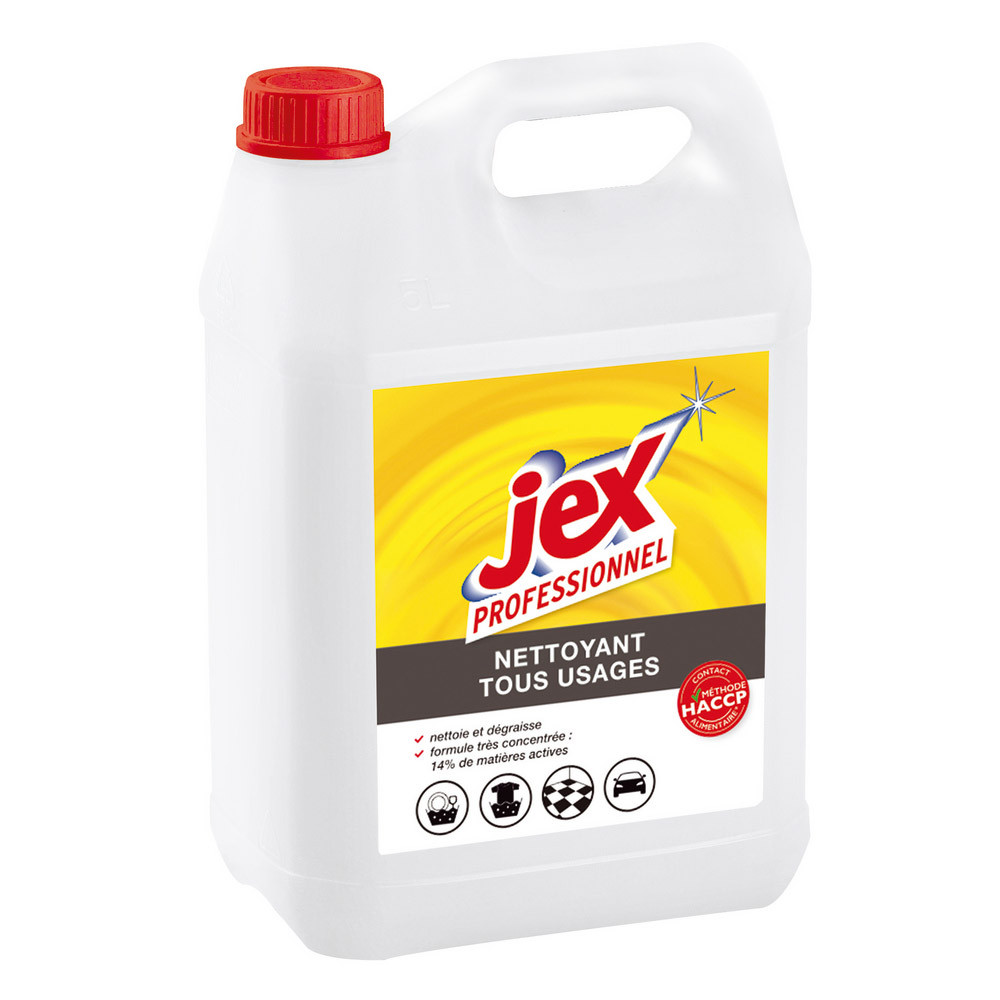Nettoyant universel HACCP formule concentrée Jex Professionnel 5 L