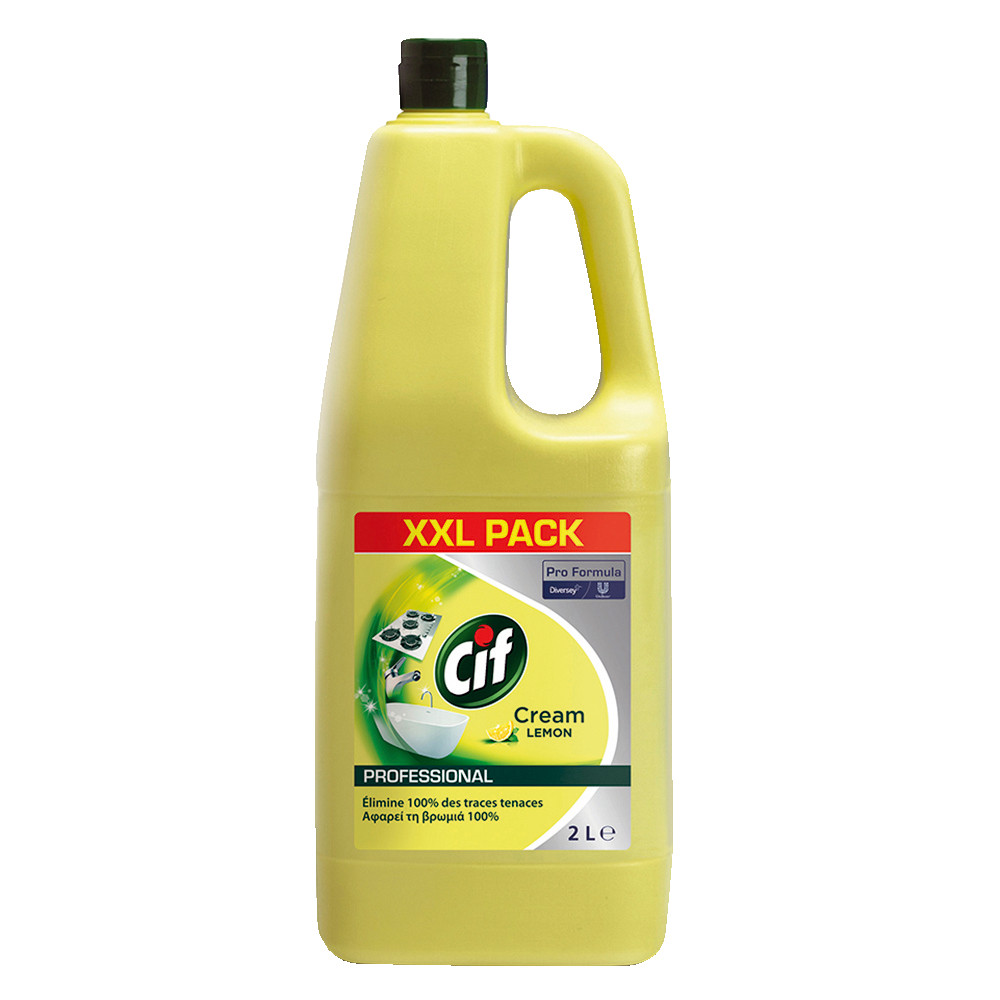 Crème à récurer Cif Professional citron 2 L