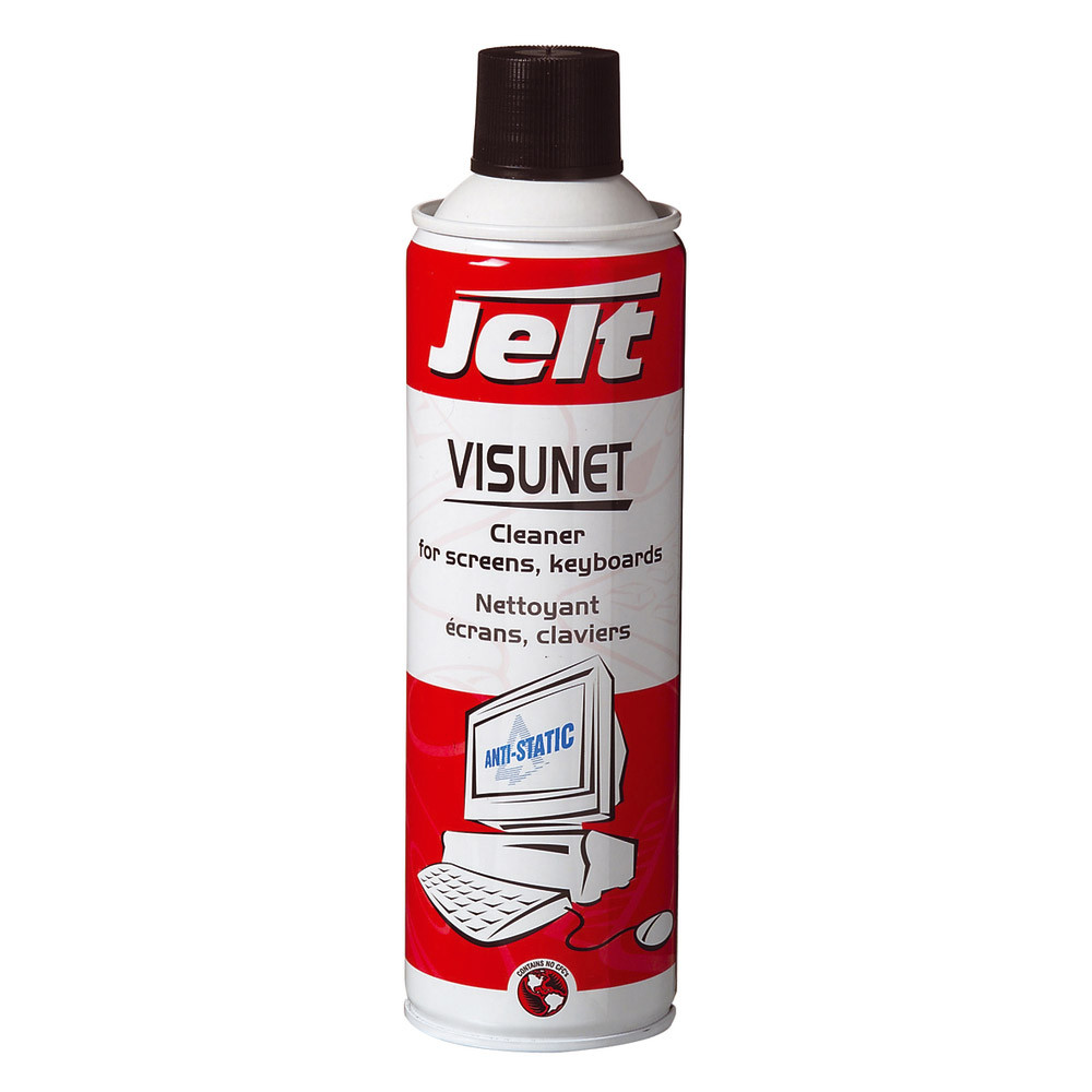 Nettoyant mousse écrans et claviers Jelt Visunet 650 ml