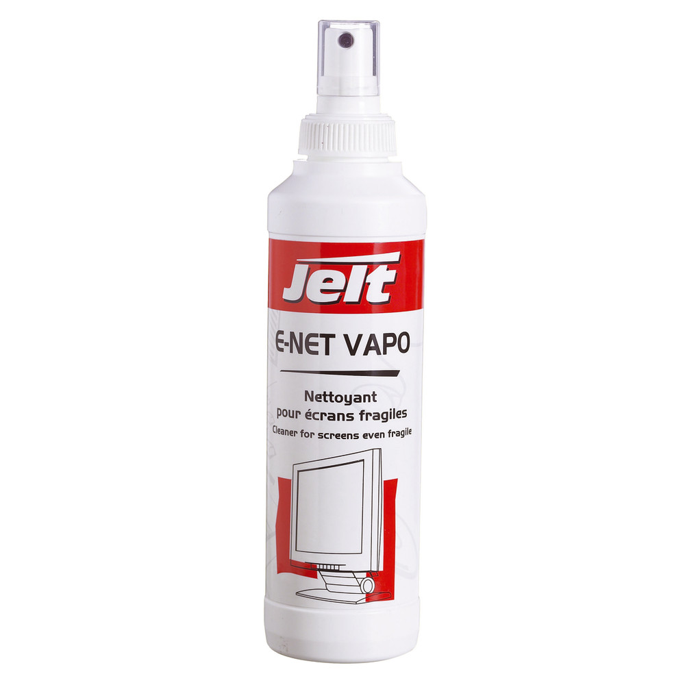 Nettoyant écrans fragiles Jelt E-Net Vapo 250 ml
