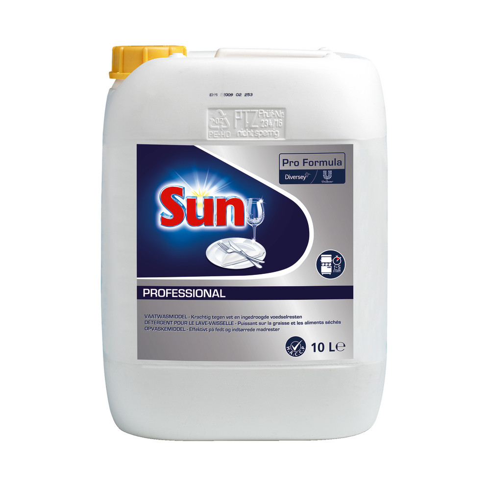 Liquide lave-vaisselle cycle court Sun Professionnal 10 L