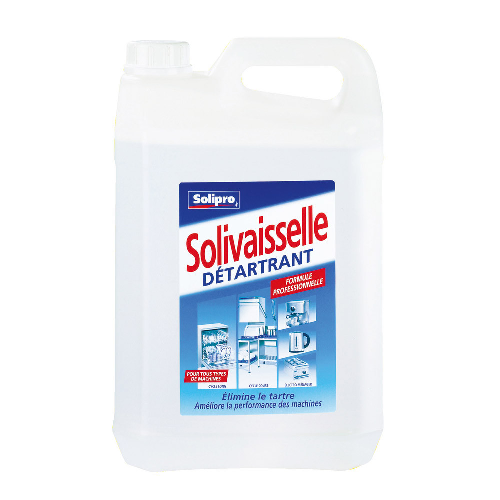 Liquide détartrant lave-vaisselle Solivaisselle de Solipro 5 L