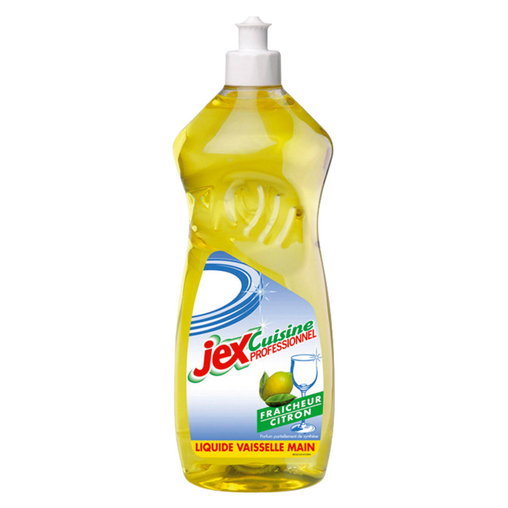 Liquide vaisselle dégraissant 3 en 1 Jex Professionnel citron 1 L