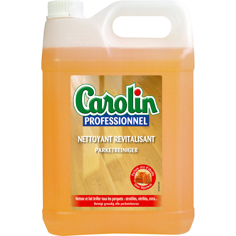 Nettoyant parquets revitalisant à pH neutre Carolin Professionnel 5 L