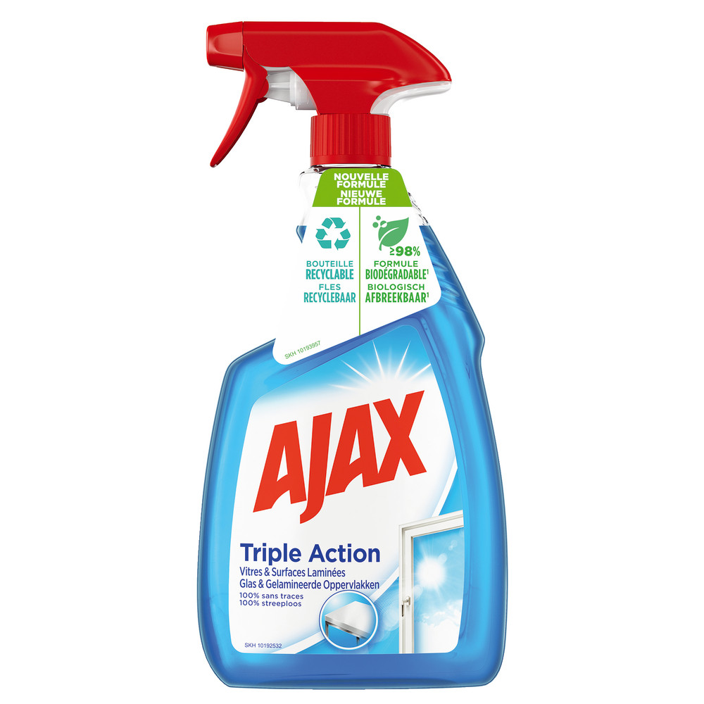 Nettoyant vitres et surfaces Ajax triple action 750 ml