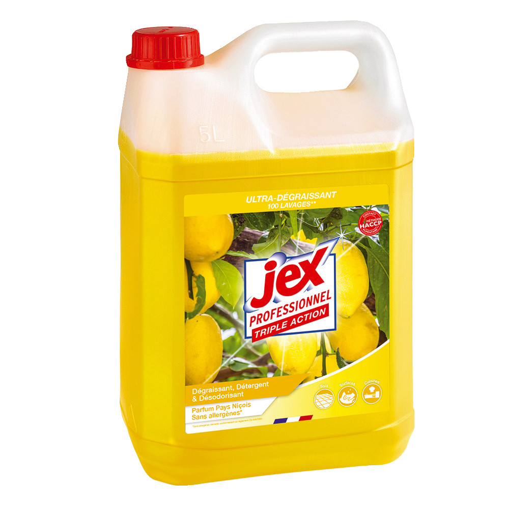 Nettoyant multi-usages dégraissant HACCP Jex Pays Niçois 5 L