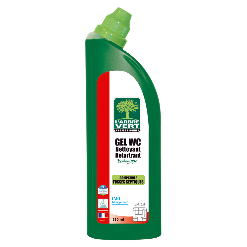 Nettoyant WC écologique détartrant L'Arbre Vert 750 ml