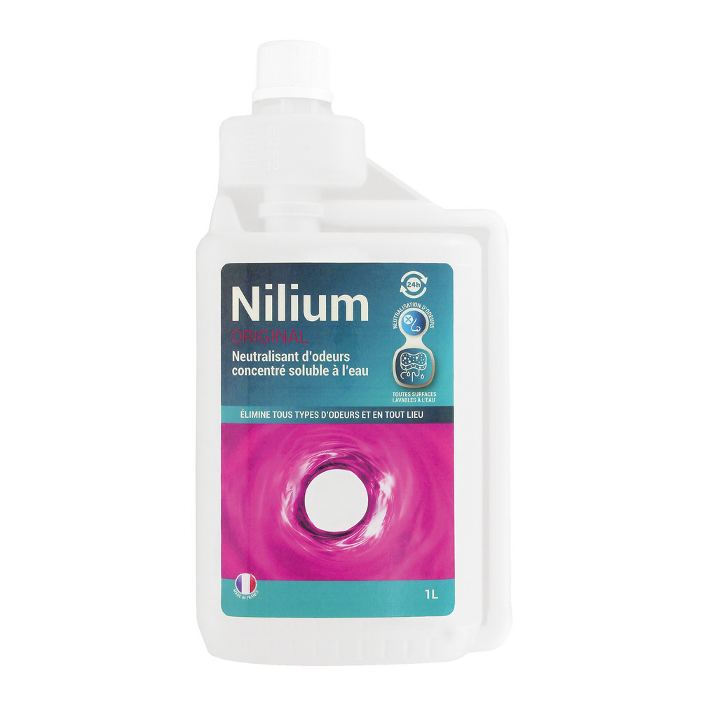 Destructeur d'odeurs concentré Nilium 1 L