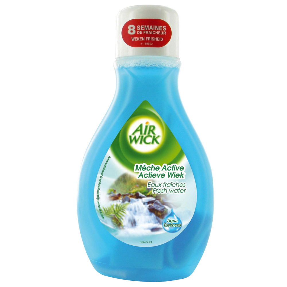 Flacon mèche 2 en 1 Air Wick eaux fraîches 375 ml