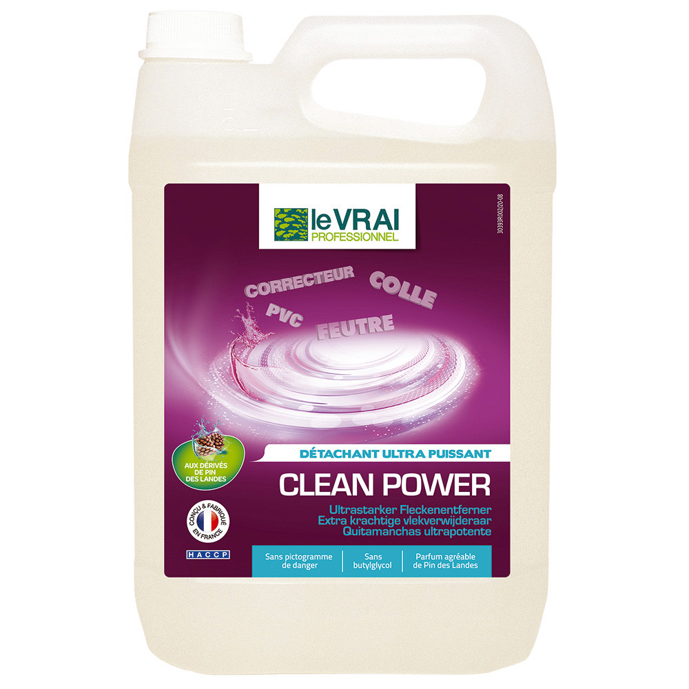 Nettoyant dégraissant ultra puissant Le Vrai Clean Power 5 L