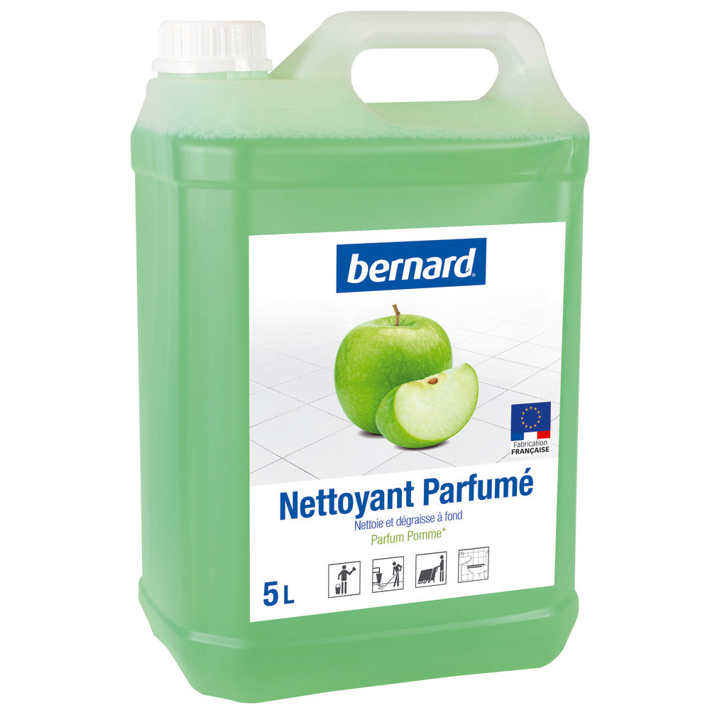 Nettoyant multi-usages parfumé HACCP Bernard pomme 5 L