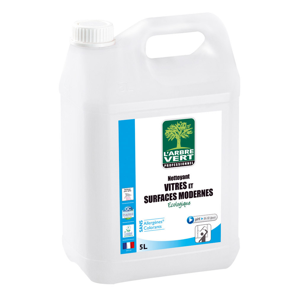 Nettoyant vitres et surfaces écologique L'Arbre Vert 5 L