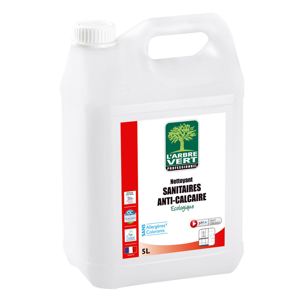 Nettoyant sanitaires détartrant écologique L'Arbre Vert 5 L