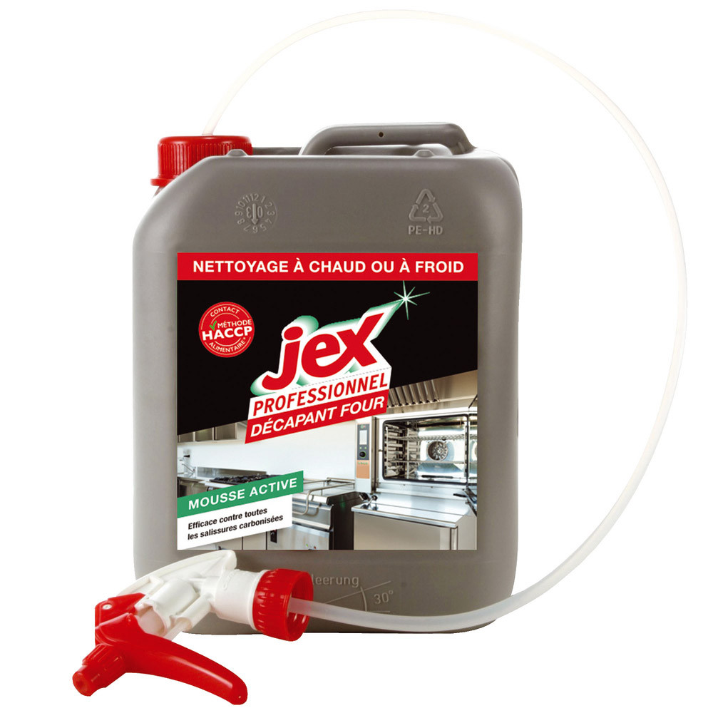 Décapant four HACCP avec pistolet Jex Professionnel 5 L