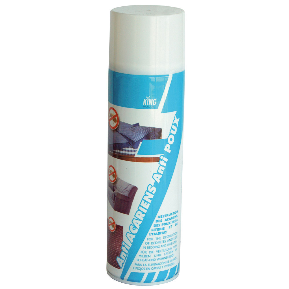 Anti-acariens et antipoux King 500 ml