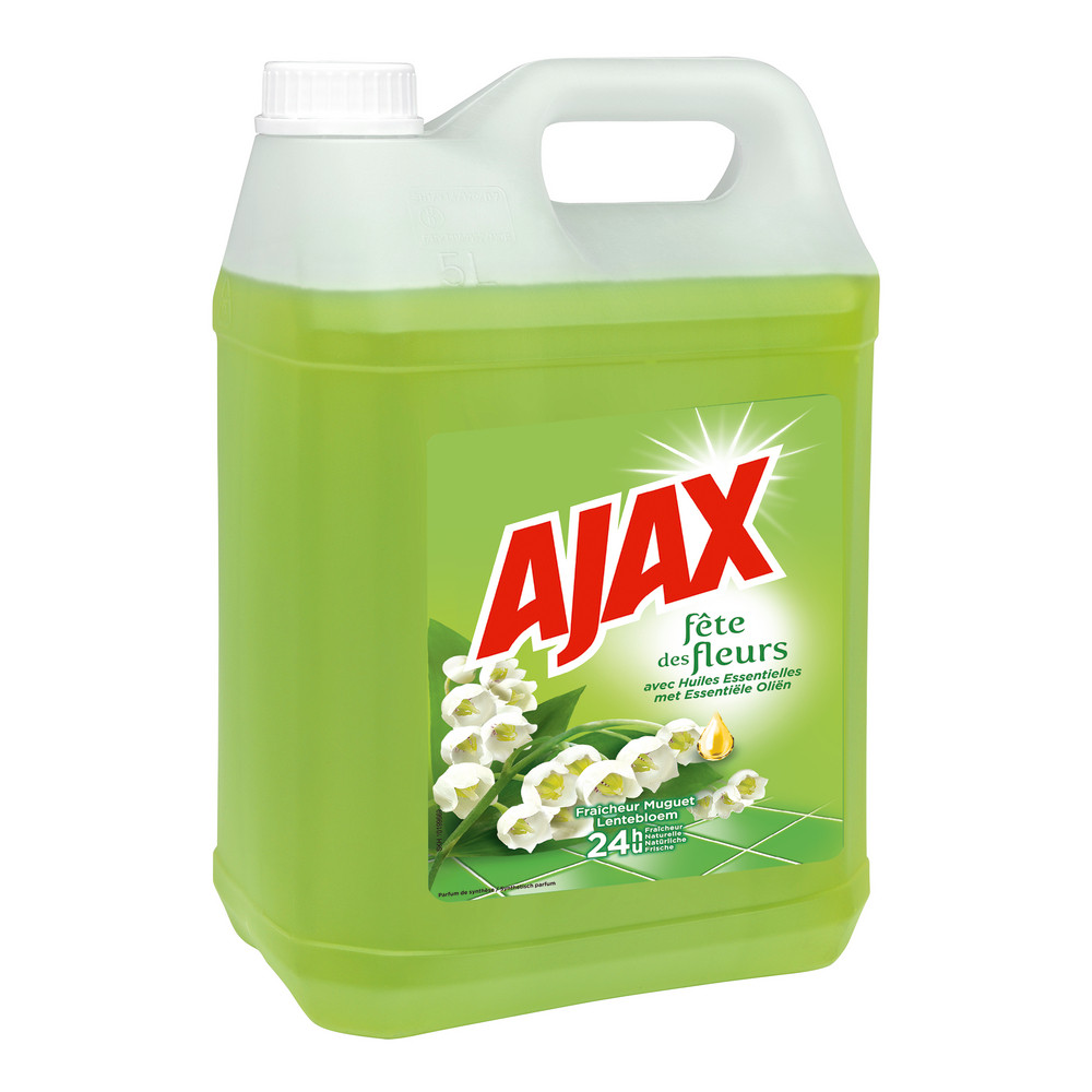 Nettoyant multi-usages parfumé Ajax Fleurs de Printemps 5 L