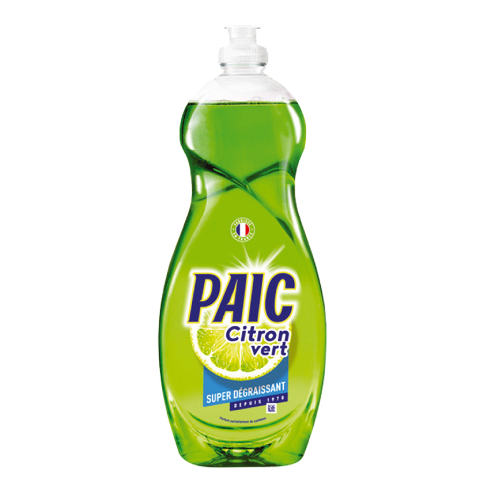 Liquide vaisselle concentré Paic citron vert 750 ml