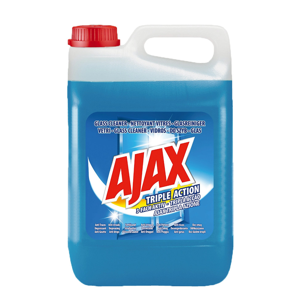 Nettoyant vitres et surfaces Ajax triple action 5 L