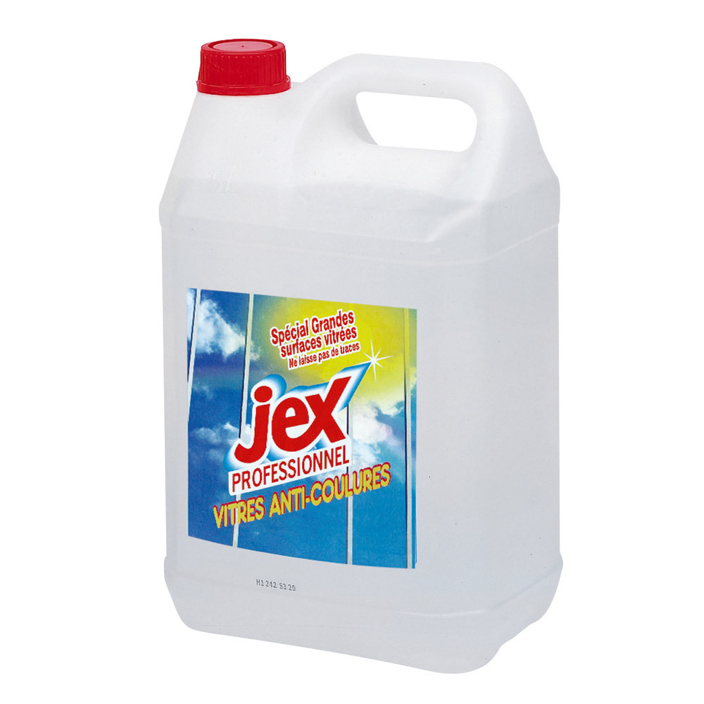 Nettoyant vitres pour grandes surfaces vitrées Jex Professionnel 5 L