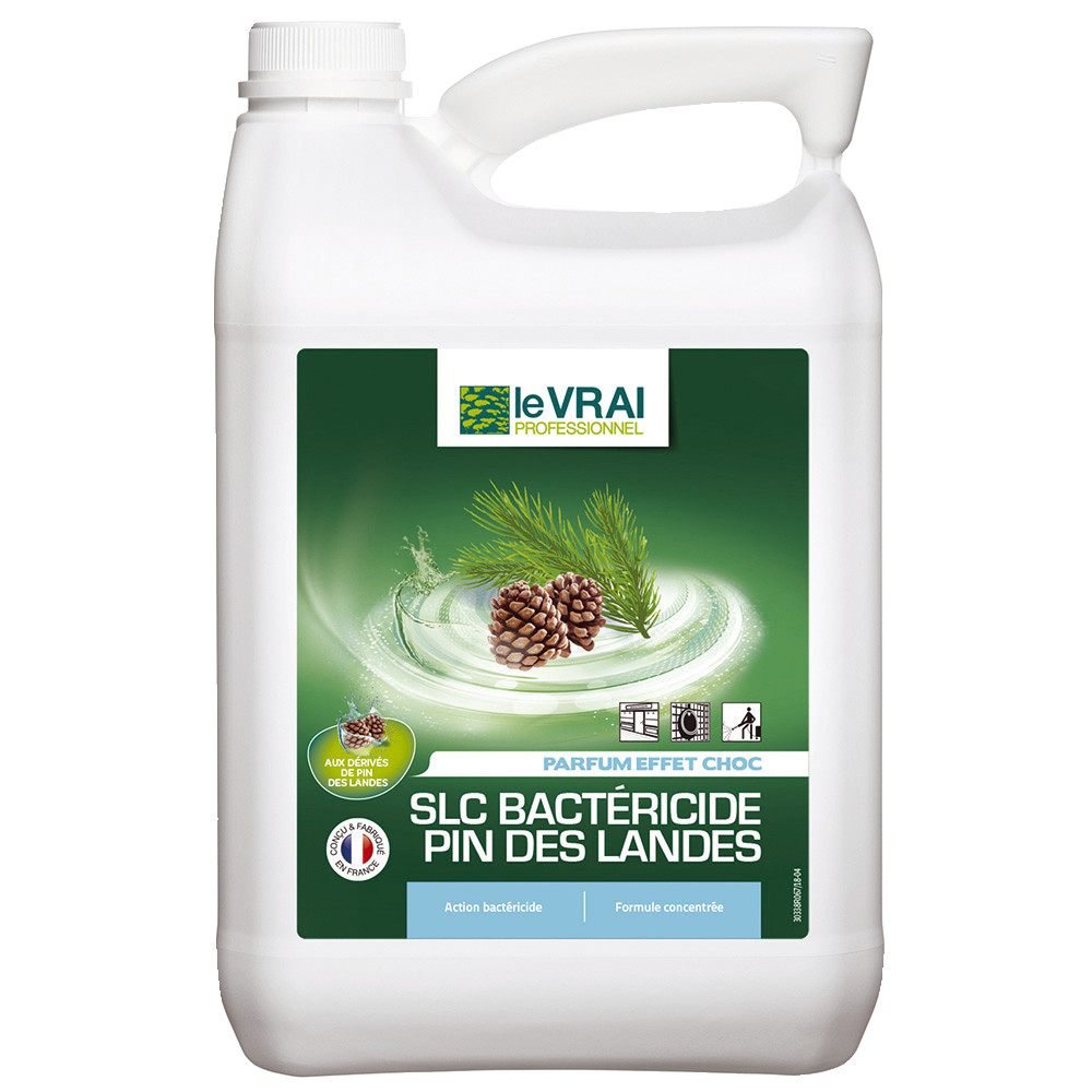 Désinfectant odorisant pour lieux publics Le Vrai SLC bactéricide 5 L
