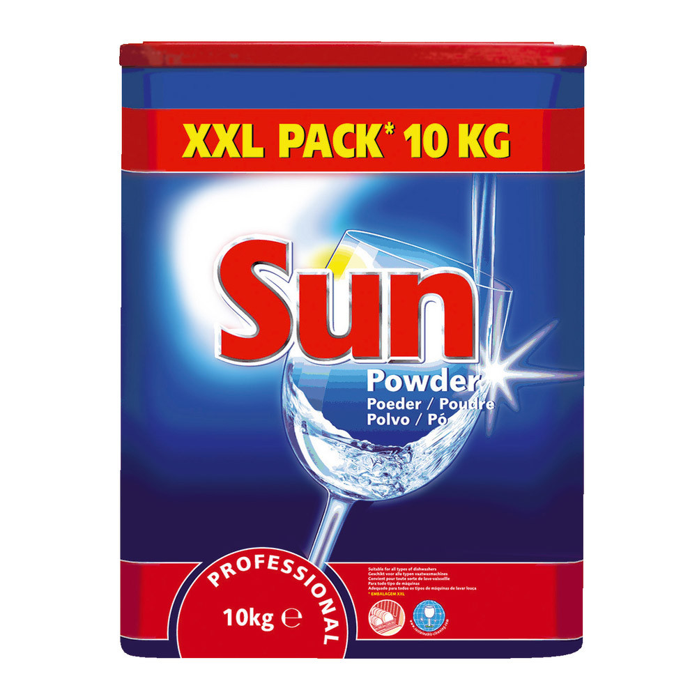 Poudre lave-vaisselle cycle long Sun Professional 10 kg