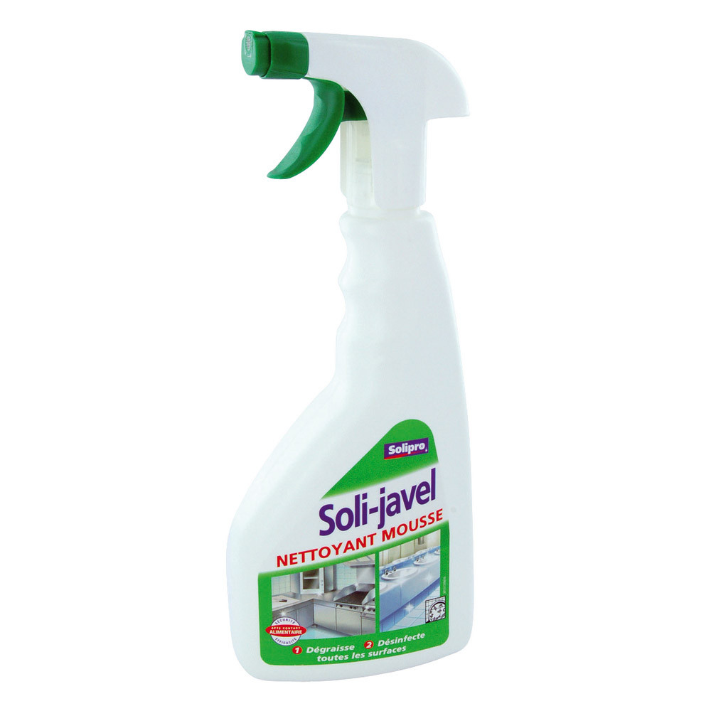Nettoyant désinfectant sanitaires avec javel Solipro Soli-javel 500 ml