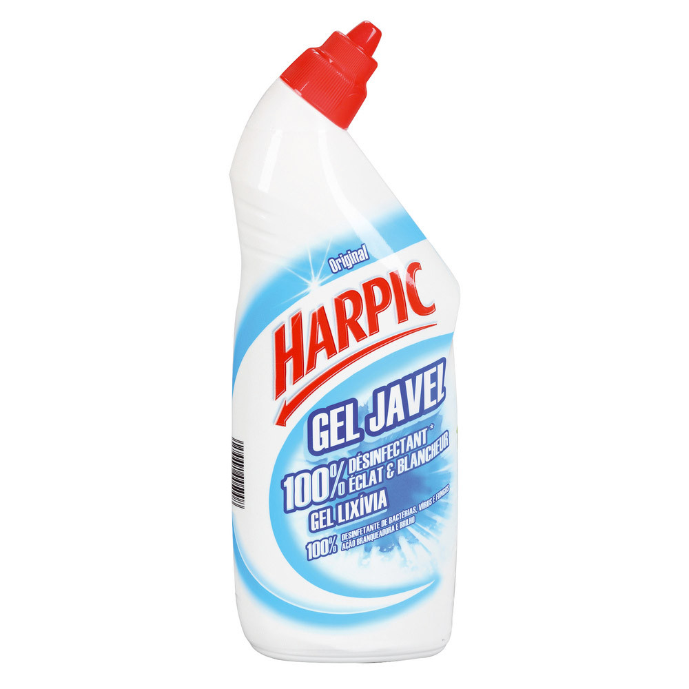 Nettoyant WC désinfectant avec javel Harpic parfum naturel 750 ml