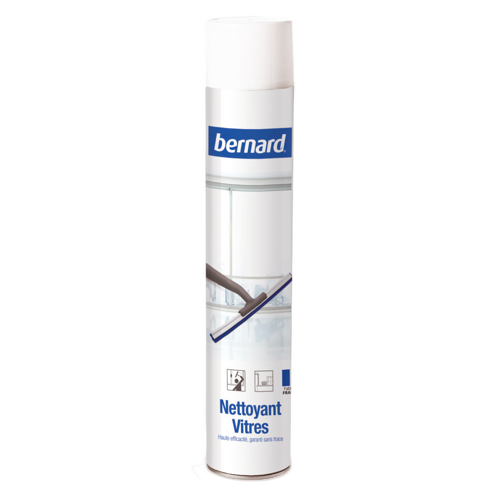 Nettoyant vitres et surfaces brillantes Bernard aérosol 750 ml