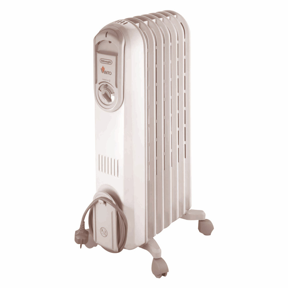 Radiateur bain d'huile Vento 1500 W Délonghi blanc