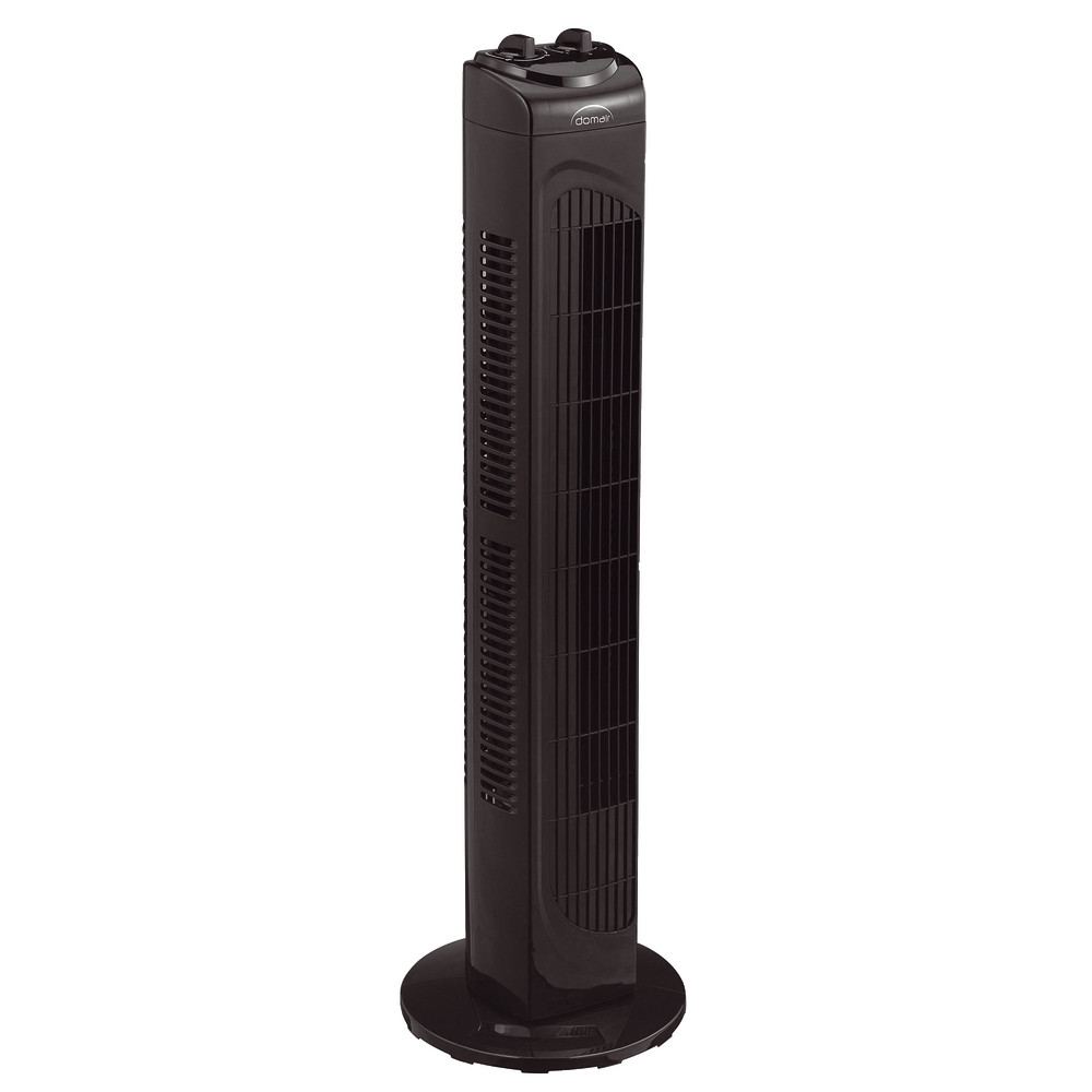 Ventilateur colonne noir