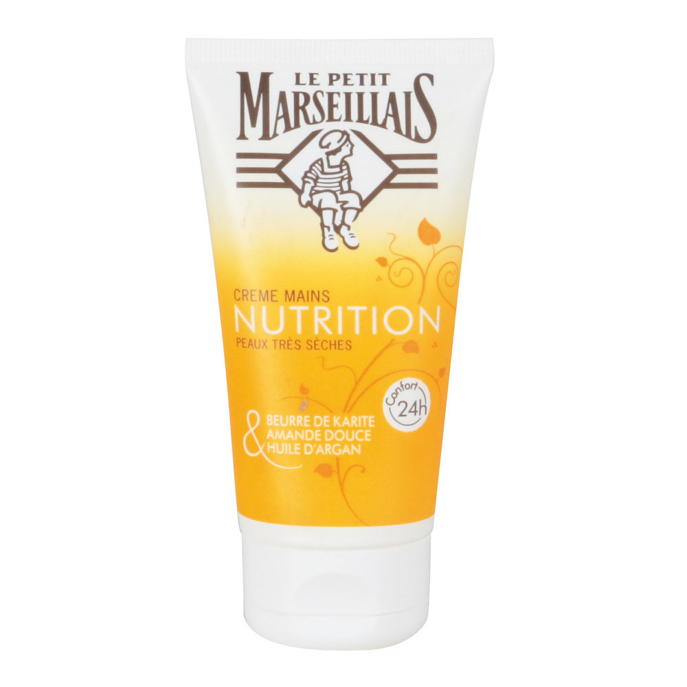 Crème mains nourrissante Le Petit Marseillais, flacon de 75 ml