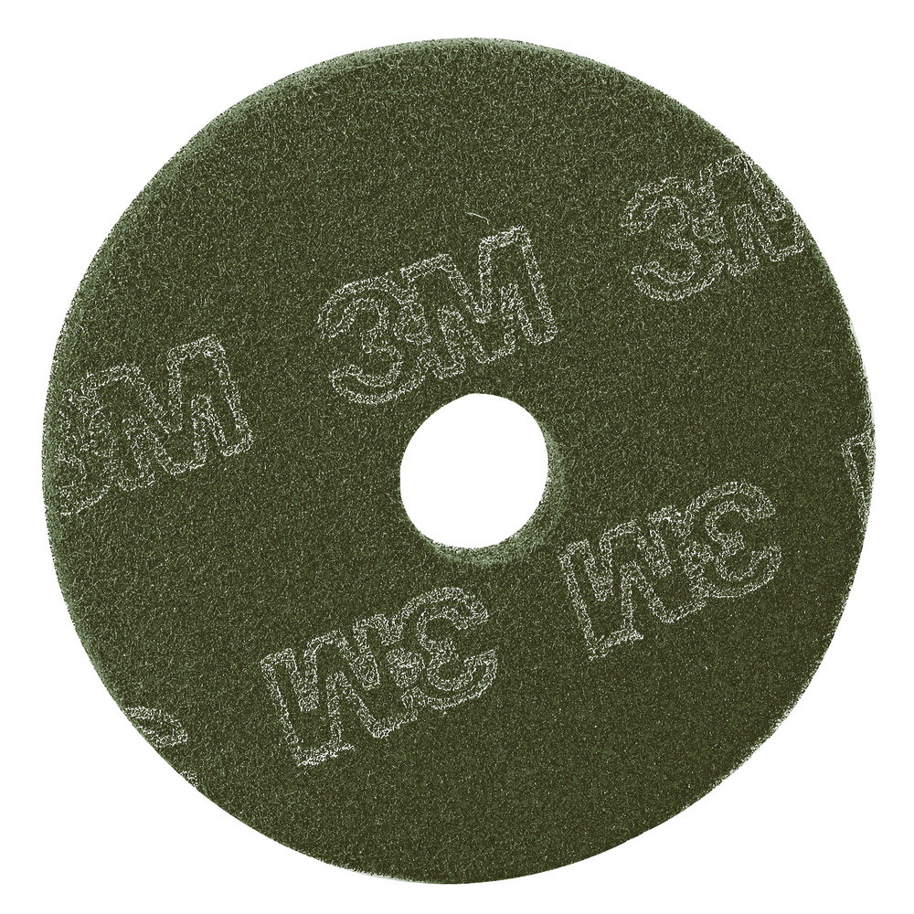 5 disques de nettoyage 3M verts diam.406 mm