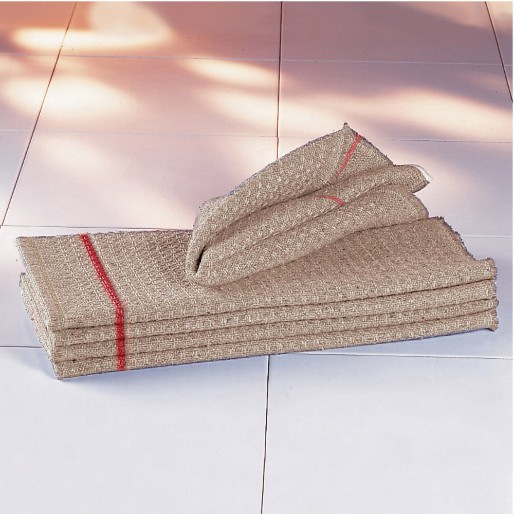 10 serpillères gaufrées grises 100 x 55 cm découpables