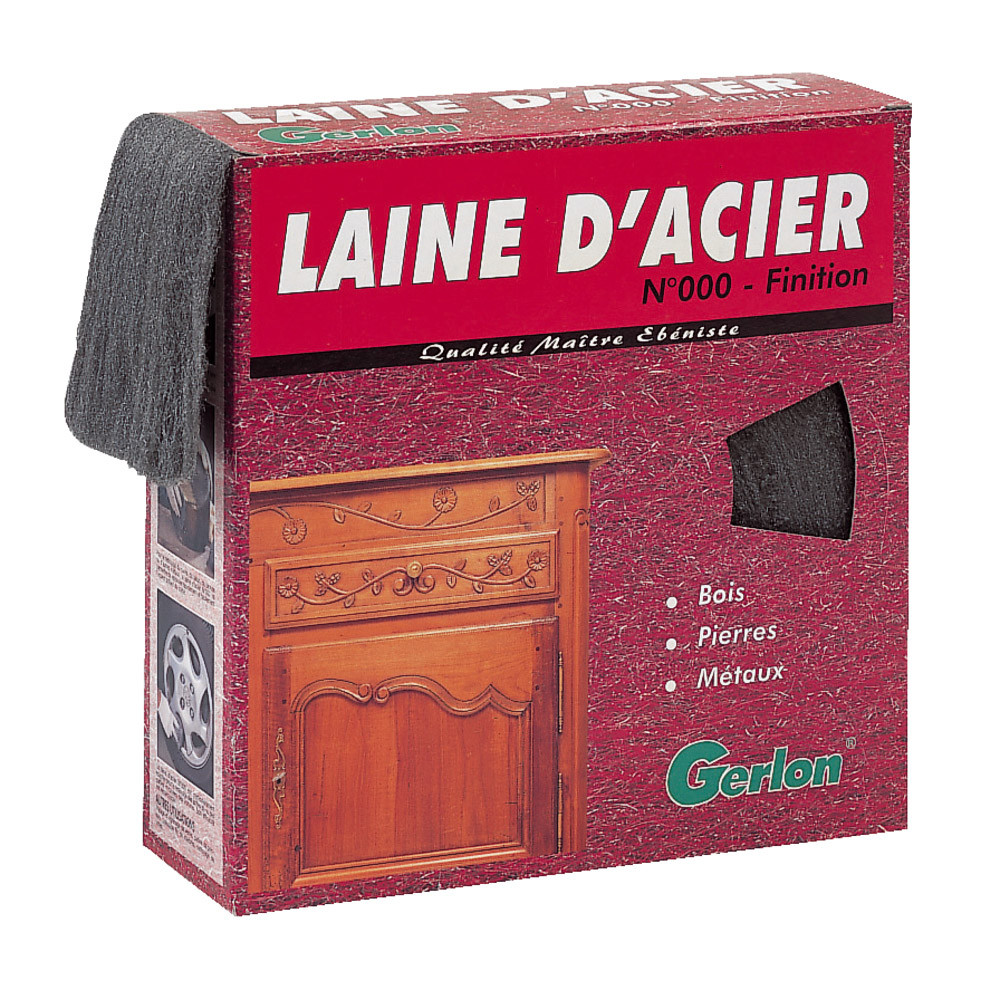 Laine d'acier récurage délicat boîte distributrice de 500 g