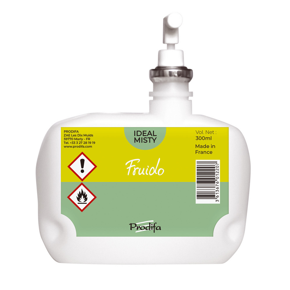 Recharges de parfum Prodifa Idéal Misty 300 ml parfum Fruido, lot de 6
