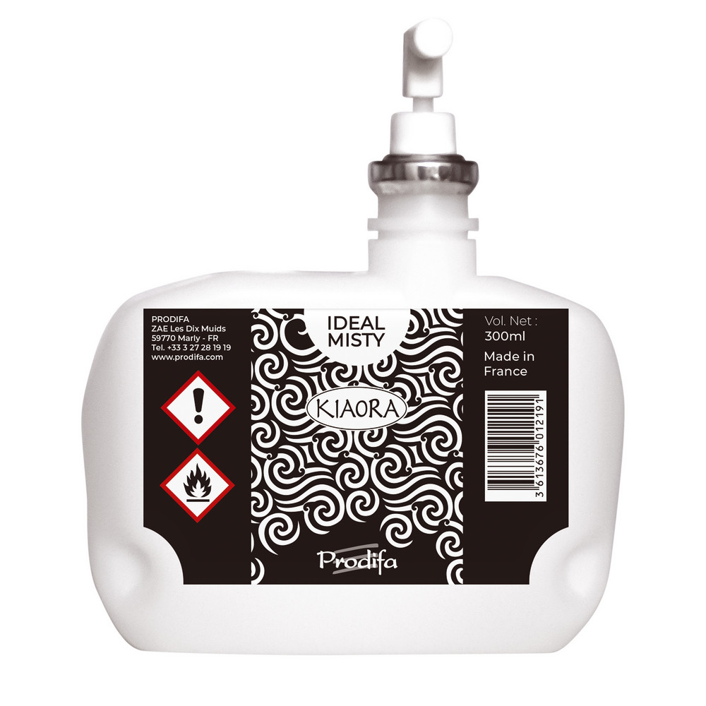 Recharges de parfum Prodifa Idéal Misty 300 ml parfum Kiaora, lot de 6