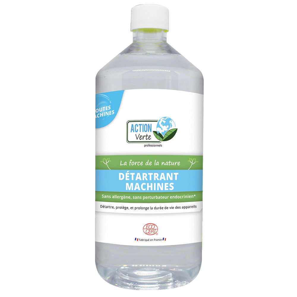 Détartrant multi-usages écologique pour machines Action Verte 1 L