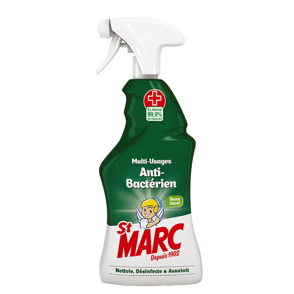 Nettoyant antibactérien détartrant dégraissant St Marc 500 ml