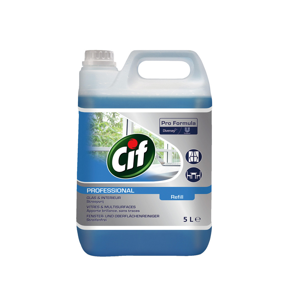 Nettoyant vitres et surfaces Cif Professional 5 L