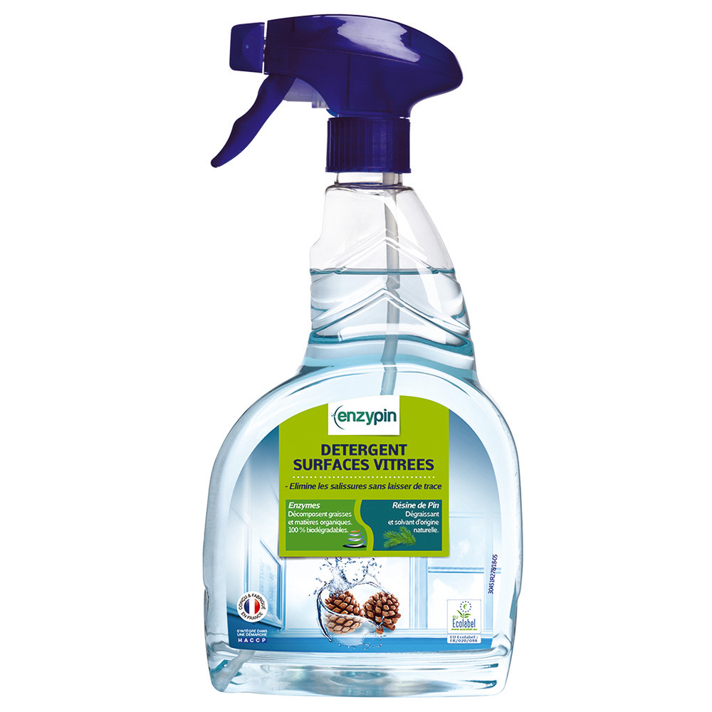 Nettoyant vitres et surfaces écologique Enzypin 750 ml
