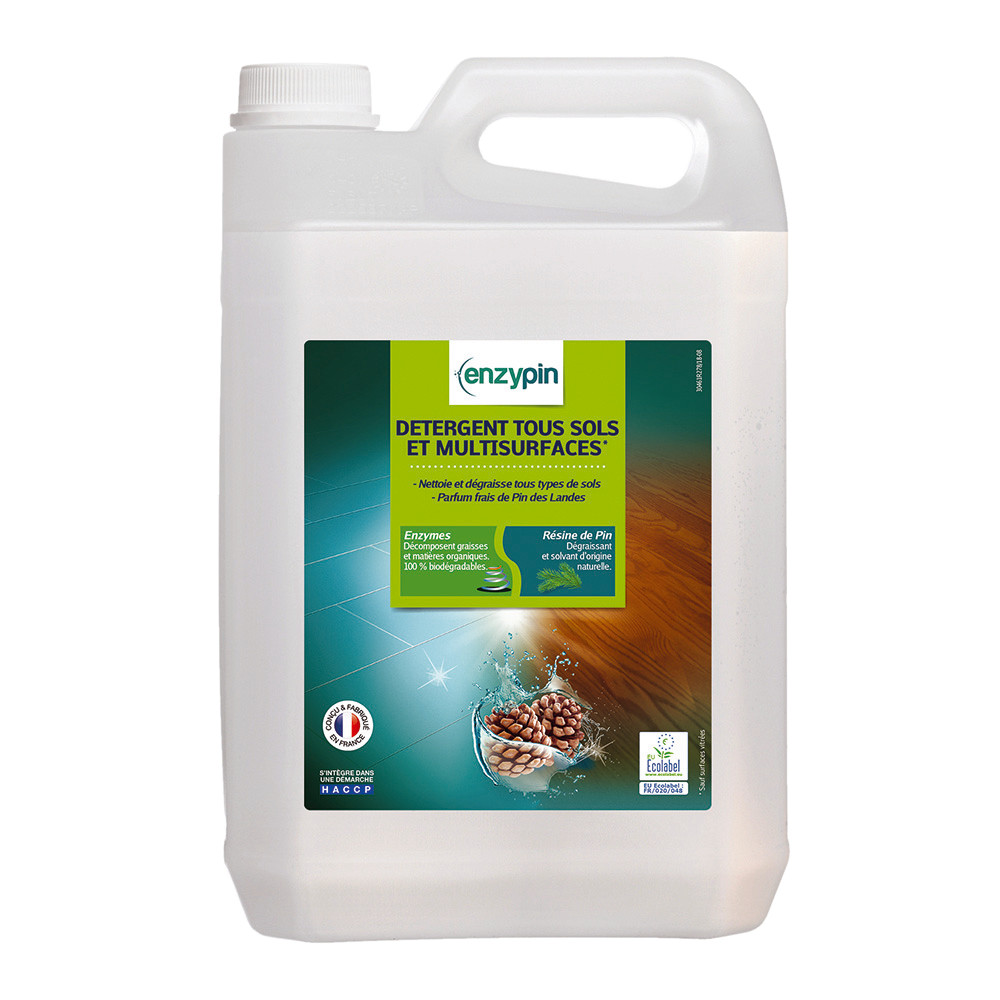 Nettoyant multi-usages écologique Enzypin pin des Landes 5 L