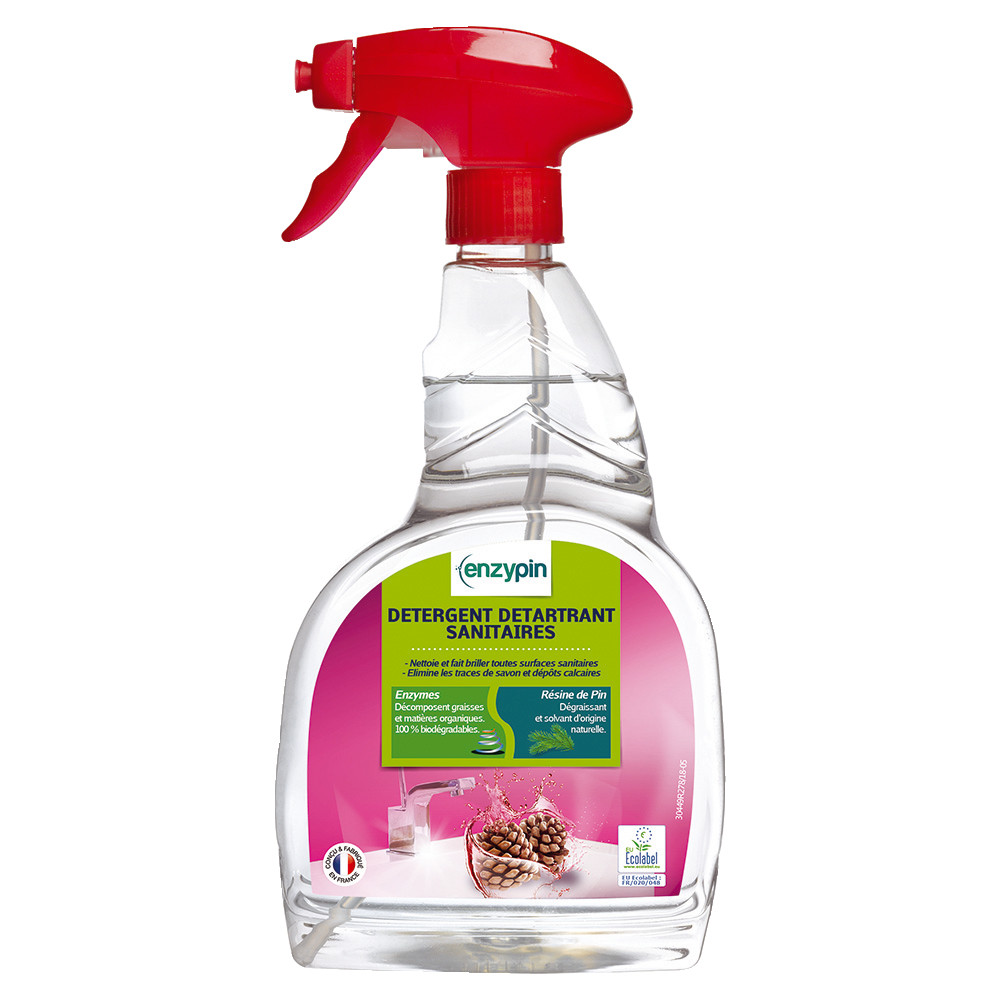 Nettoyant sanitaires détartrant anticalcaire écologique Enzypin 750 ml