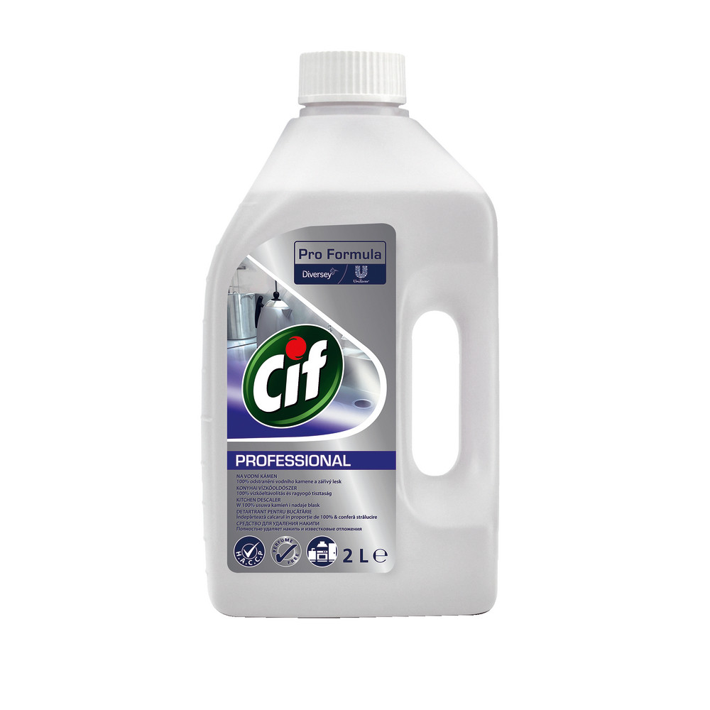 Liquide détartrant lave-vaisselle concentré Cif Professional 2 L