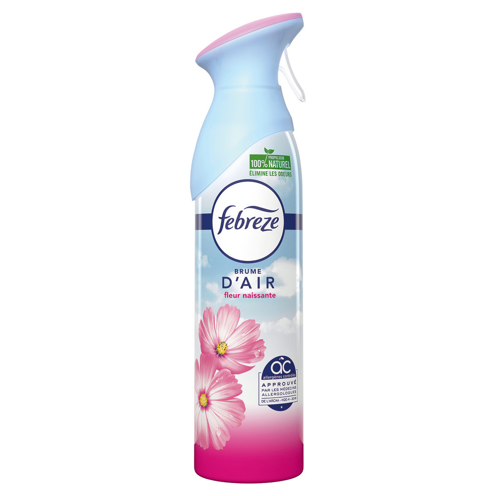 Destructeur d'odeurs Fébrèze Plaisir d'air fleur naissante 300 ml