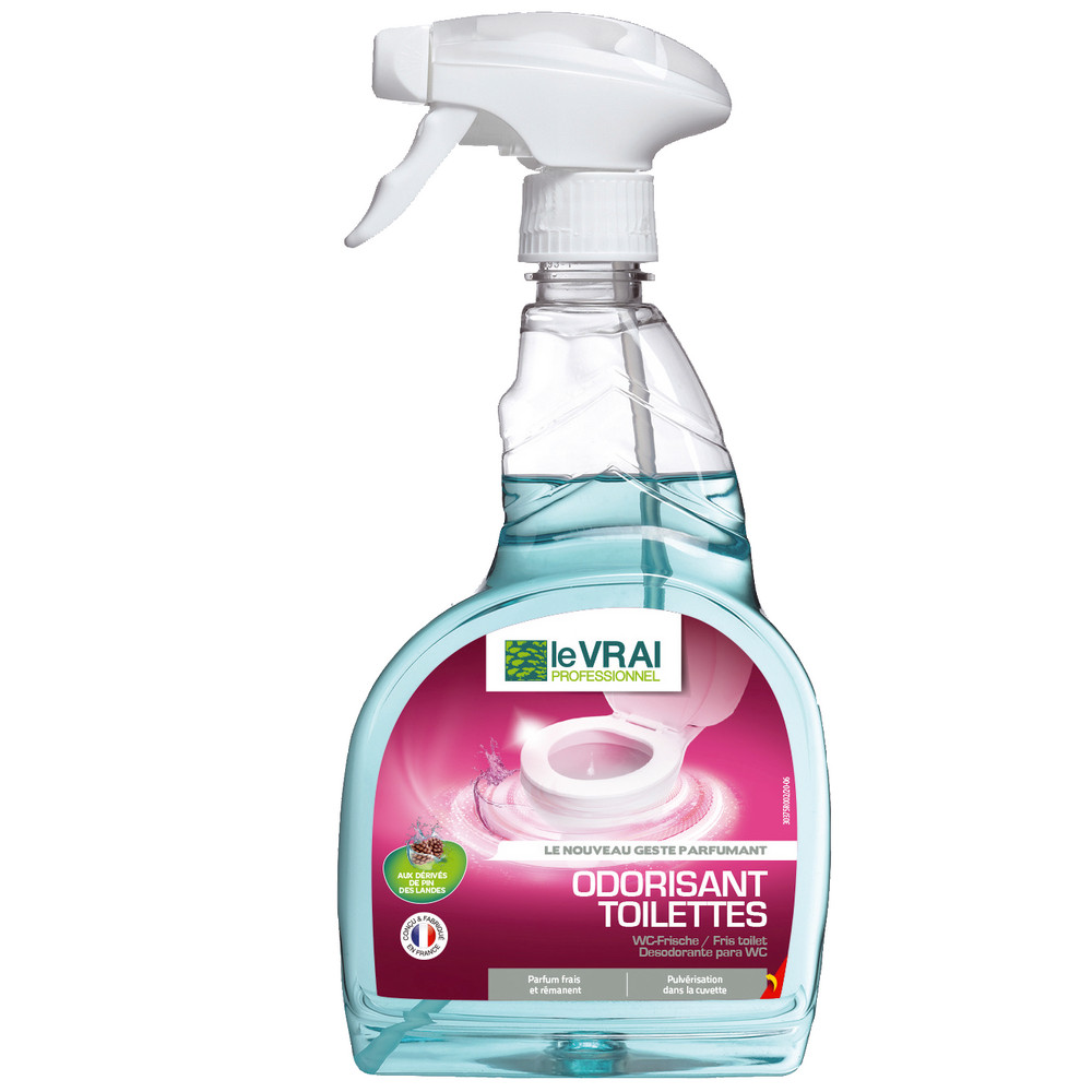 Odorisant toilettes Le Vrai 750 ml