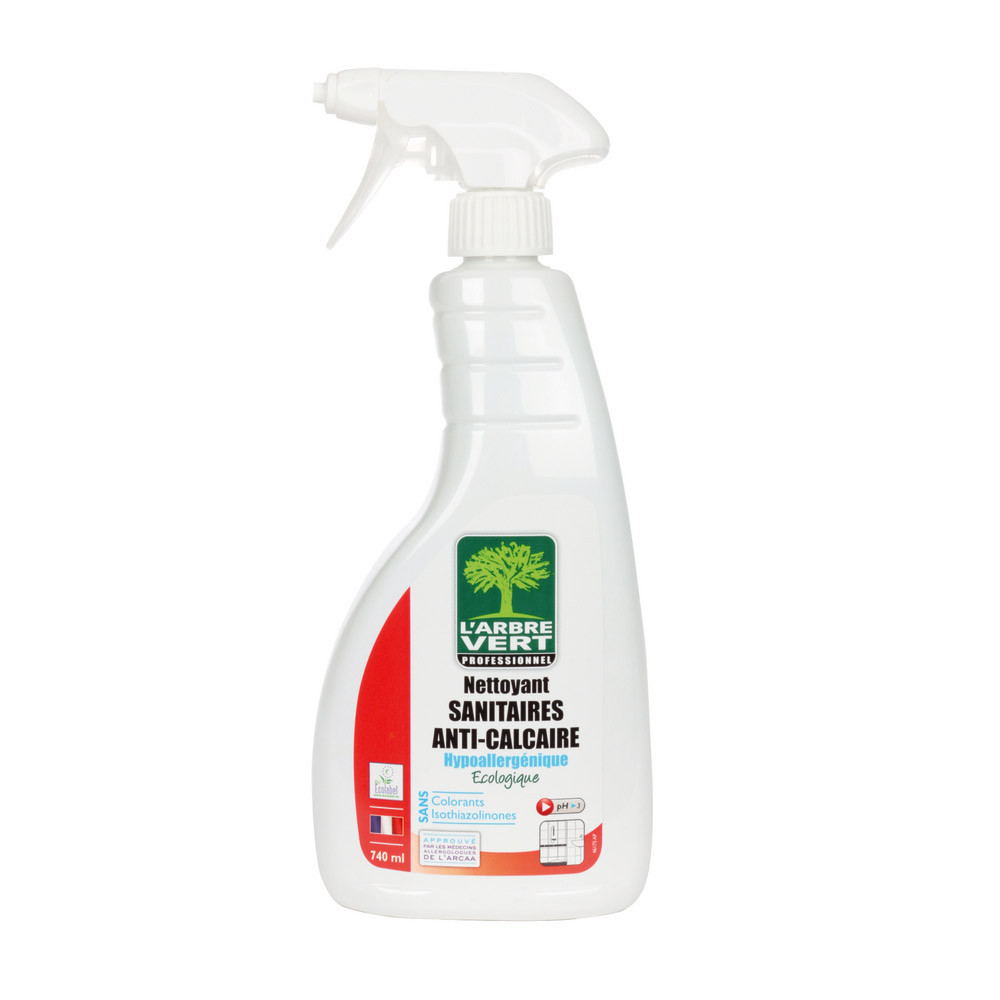 Nettoyant sanitaires détartrant écologique L'Arbre Vert 740 ml